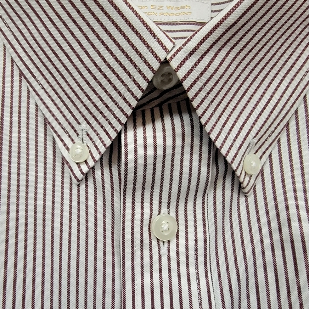 Tall Dress Shirt Stripes | Roundtree & Yorke